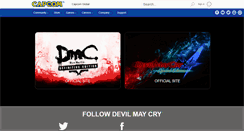 Desktop Screenshot of devilmaycry.com